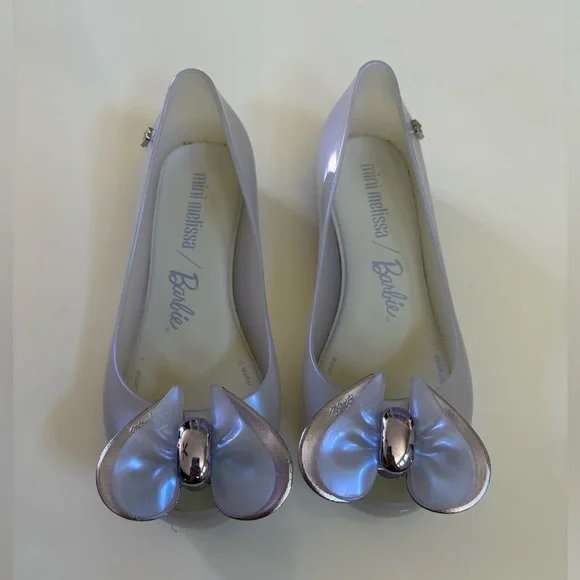 Mini Melissa + Barbie Ultragirl Flats - Picture 3 of 9